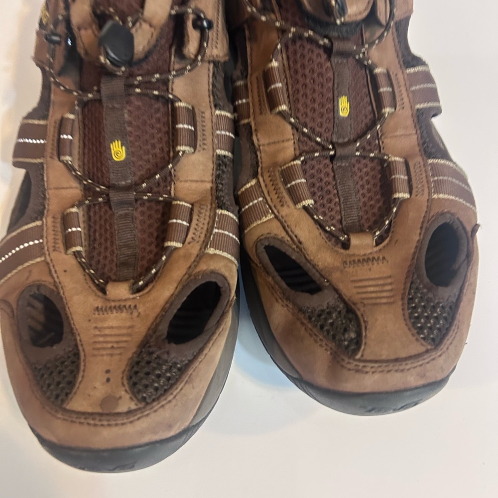 Teva Churnium Water Hiking Sandal Mens Size 12 Slip On Shoe Trail Brown - Picture 8 of 13